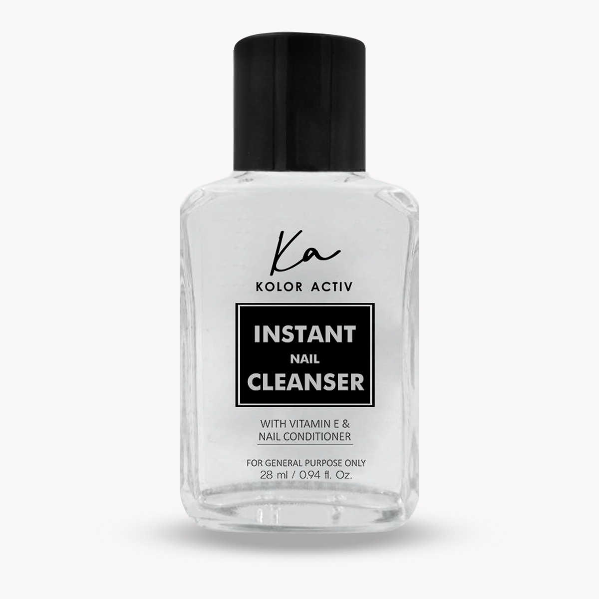 Instant nail cleanser